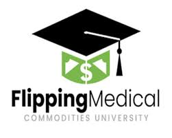 Flipping Medical Commodities University logo